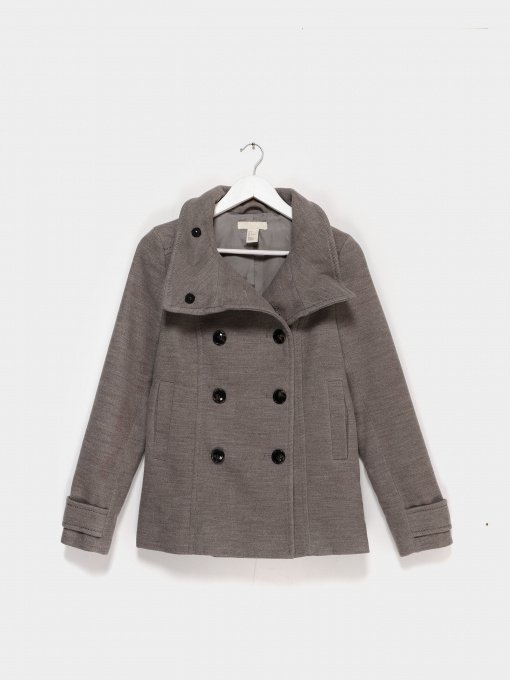 Пальто и плащи H&M модель 0390162_сірий Фото