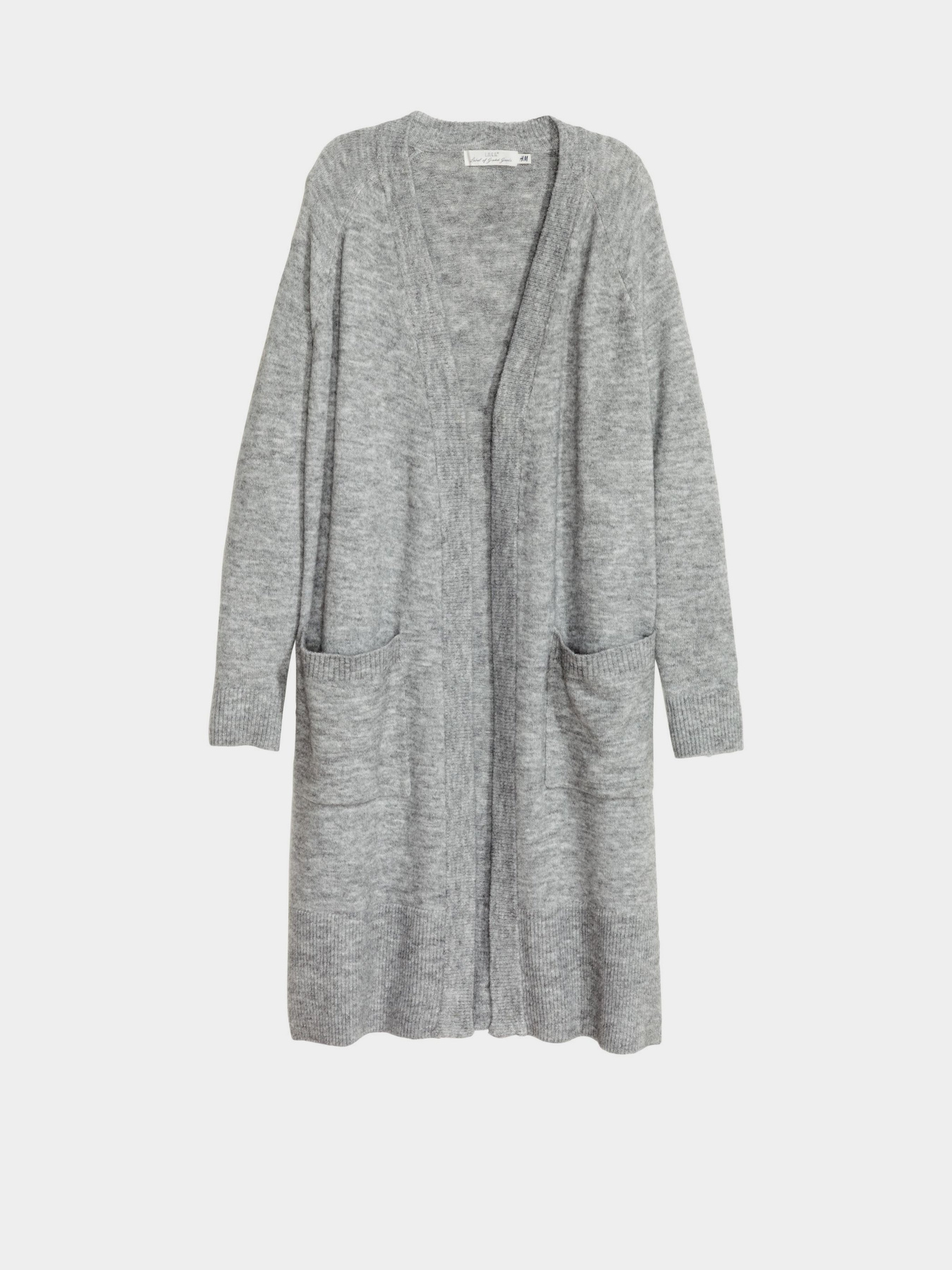 Свитры и кардиганы H&M модель 0404710_сірий Фото