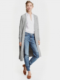 Свитры и кардиганы H&M модель 0404710_сірий Фото
