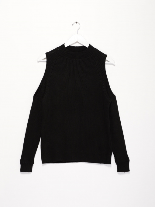 Свитры и кардиганы H&M модель 0411850_чорний Фото