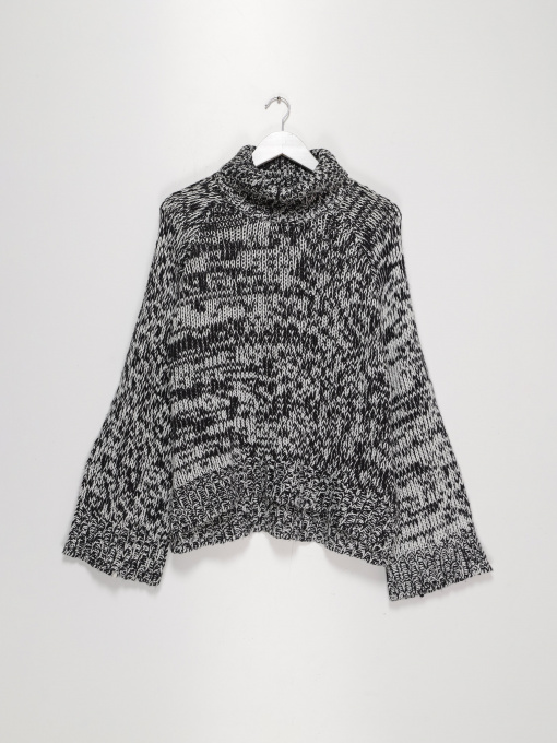 Свитры и кардиганы H&M модель 0419448_чорний з білим Фото