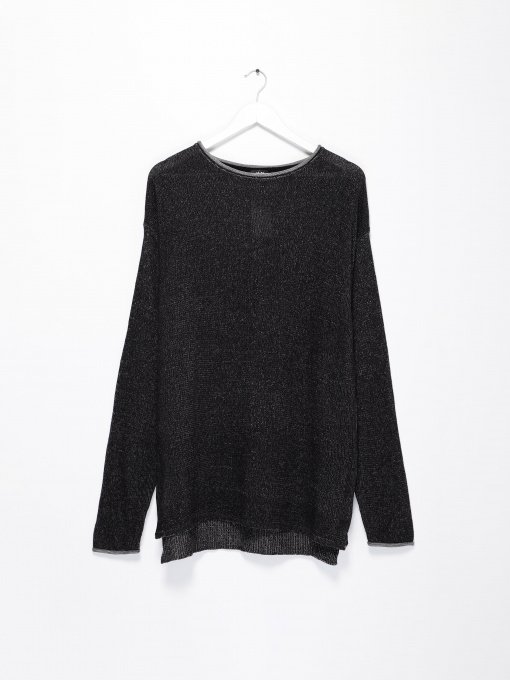 Свитры и кардиганы H&M модель 0438861_чорний комб. Фото