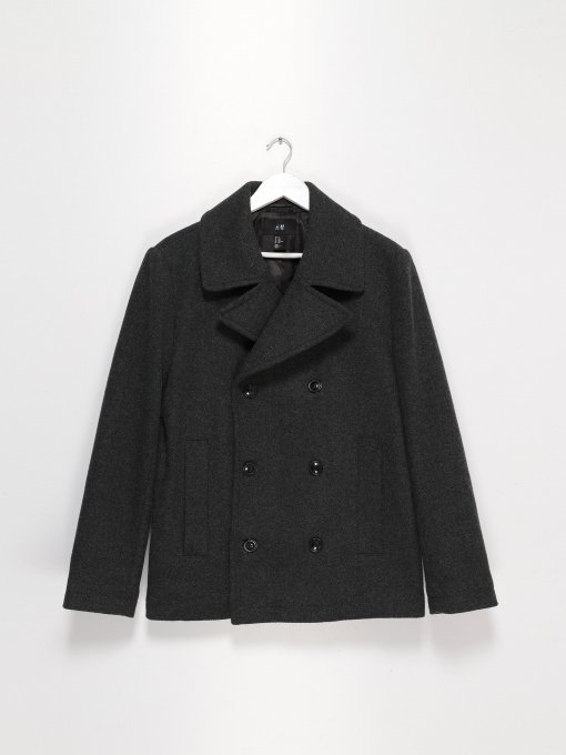 Пальто и плащи H&M модель 0438941_т.сірий Фото