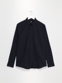 Сорочки H&M модель 0450996_т.синій Фото