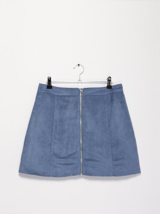 Юбки H&M модель 0478468_с.синій Фото