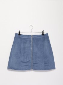 Юбки H&M модель 0478468_с.синій Фото