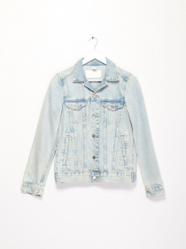 Куртки та дублянки H&M модель 0484205_с.синій Фото