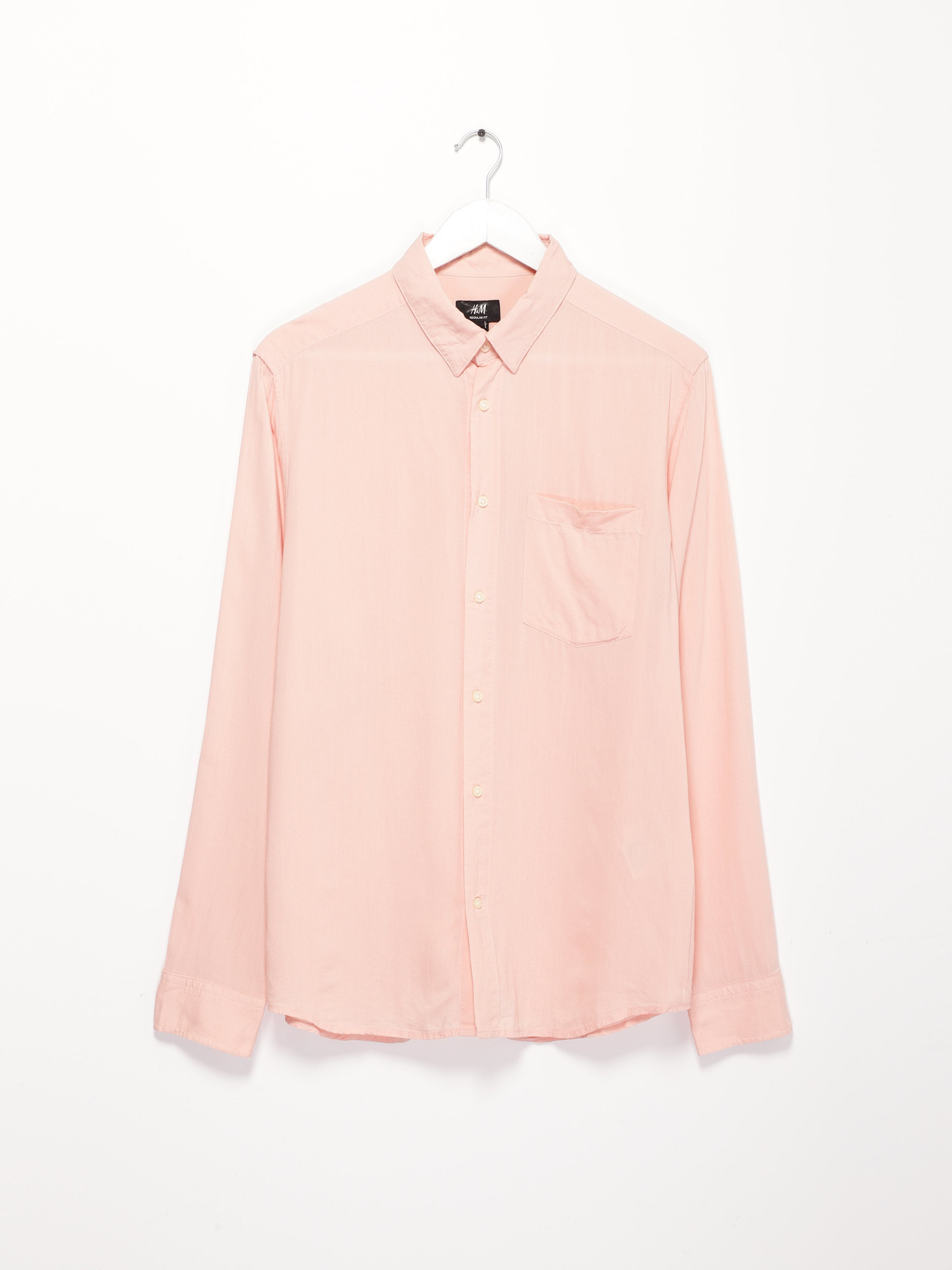 Сорочки H&M модель 04854425_персиковий Сорочки H&M модель 04854425_персиковий Фото