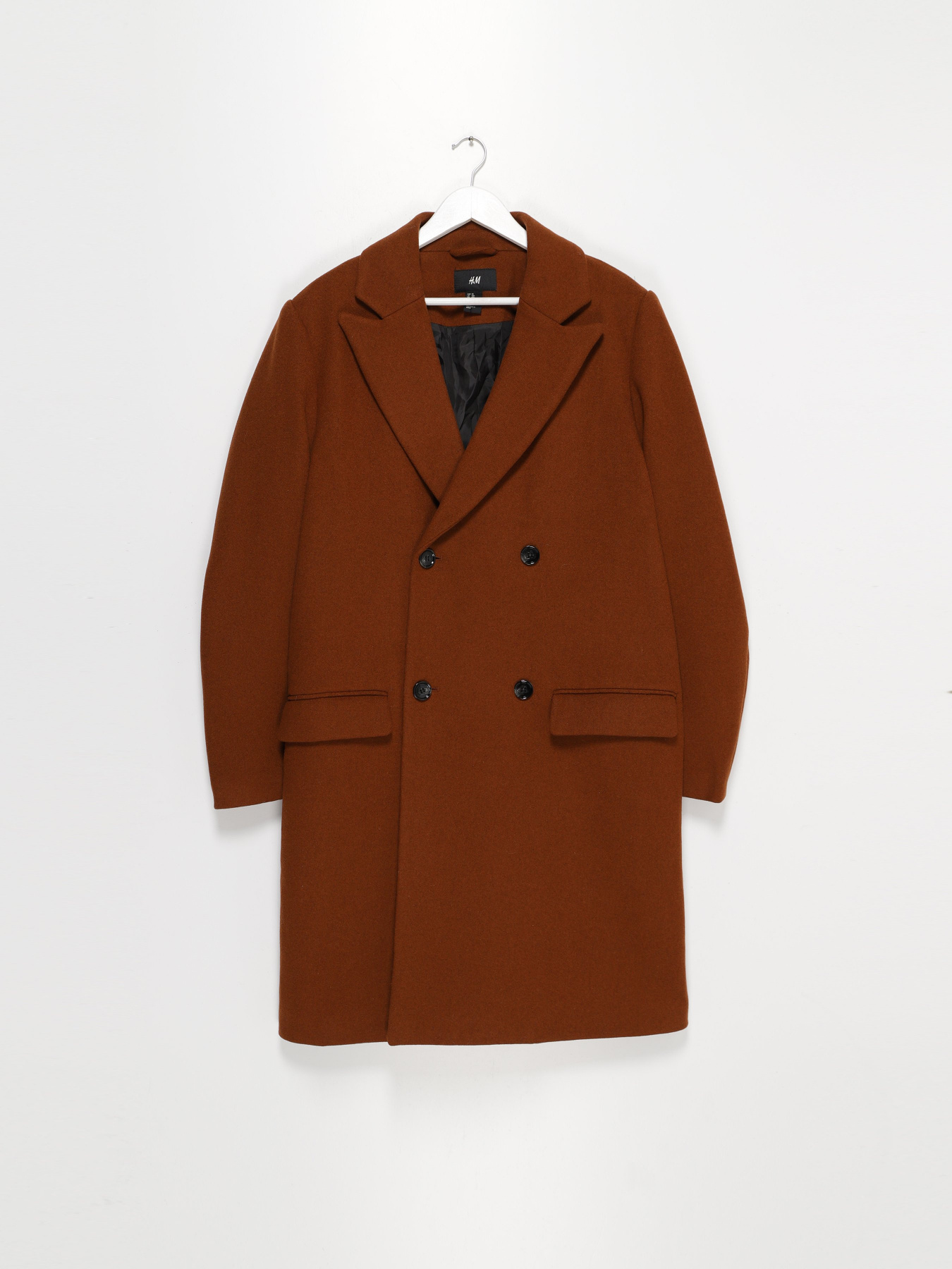 Пальто и плащи H&M модель 0501407_коричневий Пальто и плащи H&M модель 0501407_коричневий Фото