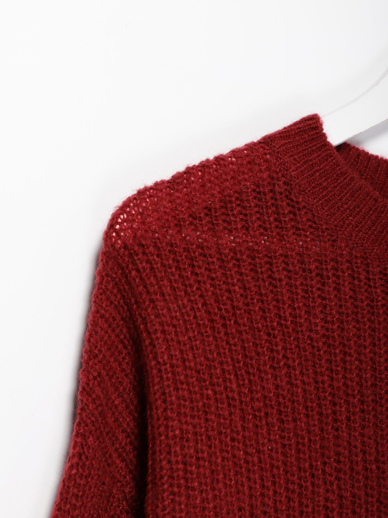 Свитры и кардиганы H&M модель 0502186_бордовий Фото
