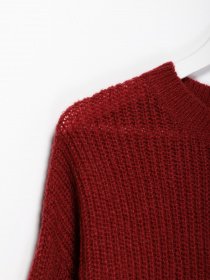 Свитры и кардиганы H&M модель 0502186_бордовий Фото