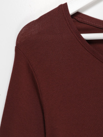 Худи и свитшоты H&M модель 0516000_т.бордовий Фото