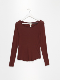 Худи и свитшоты H&M модель 0516000_т.бордовий Фото