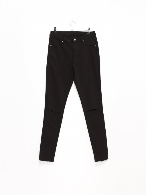 Джинсы H&M модель 0442320_чорний Фото