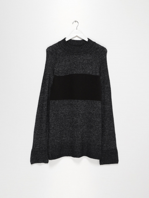 Свитры и кардиганы H&M модель 0542051_чорний комб. Фото