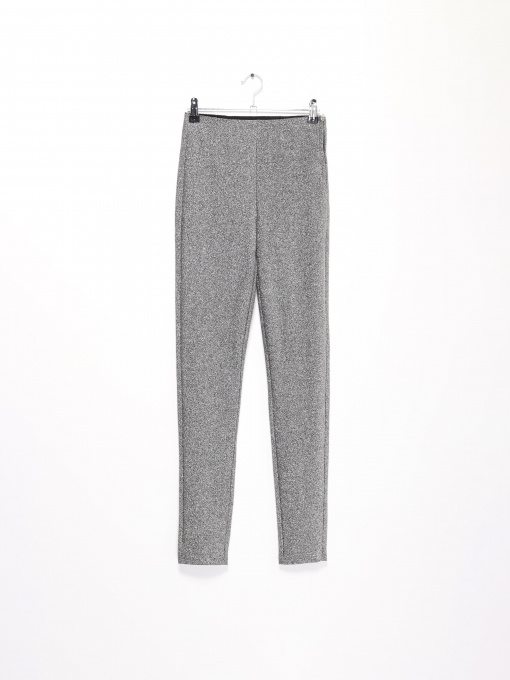 Брюки H&M модель 0543705_срібний Фото