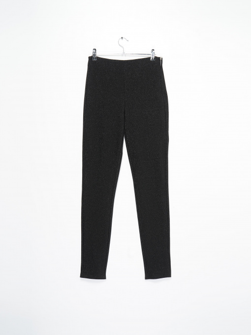 Брюки H&M модель 0543705_чорний комб. Фото