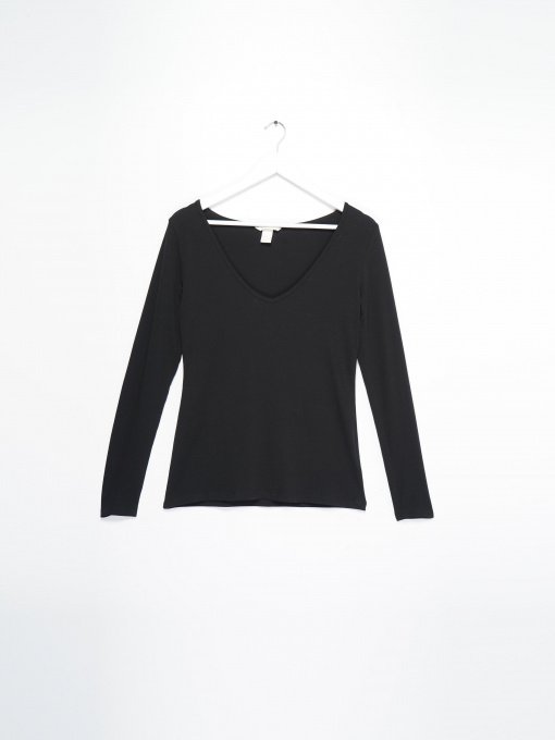 Худи и свитшоты H&M модель 0544116_чорний Фото