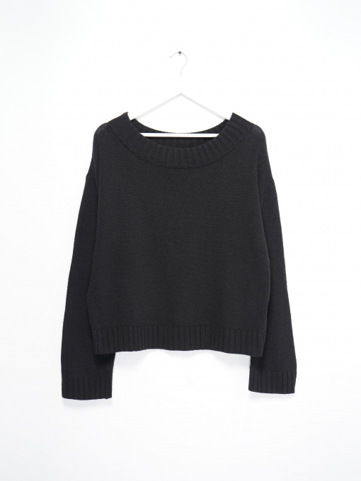 Свитры и кардиганы H&M модель 0578997_чорний Фото