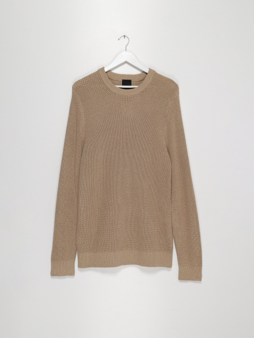 Свитры и кардиганы H&M модель 0587026_бежевий Фото