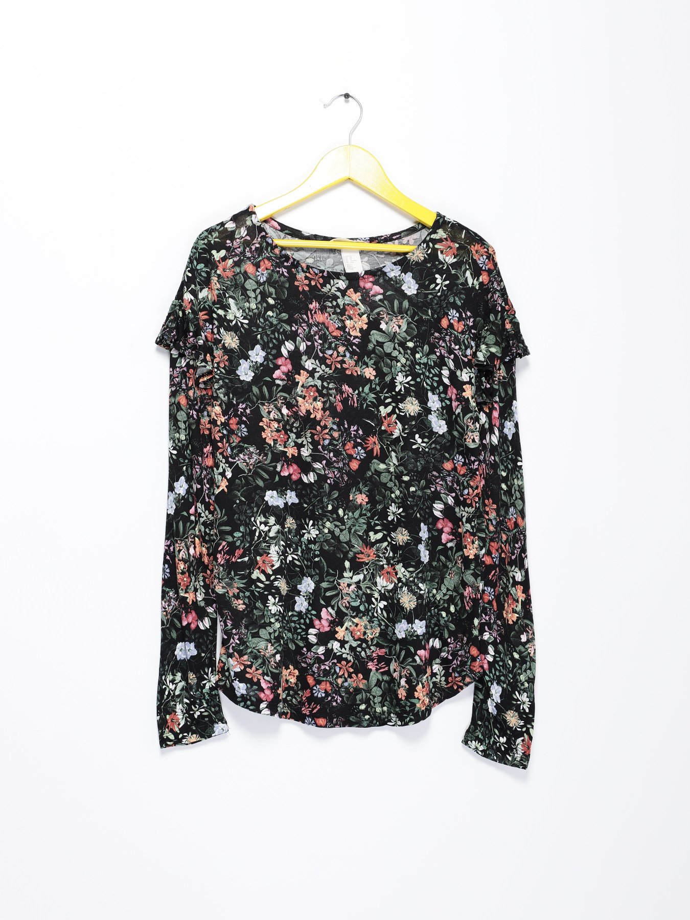 Худи и свитшоты H&M модель 0597059_чорний комб. Фото