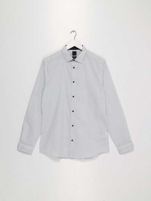 Рубашки H&M модель 0600229_білий комб. Фото