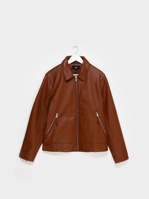 Куртки и дубленки H&M модель 0611372_коричневий Фото