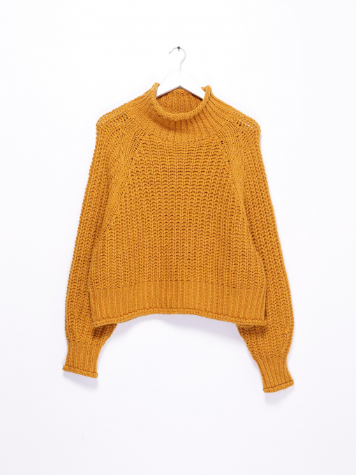 Свитры и кардиганы H&M модель 0662948_гірчичний Фото