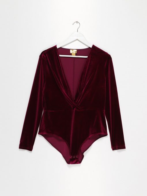 Боди и корсеты H&M модель 0664228_т.бордовий Фото