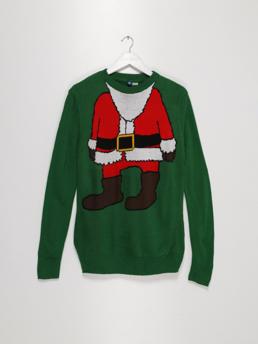 Свитры и кардиганы H&M модель 0667772_зелений комб. Фото