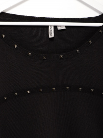 Свитры и кардиганы H&M модель 0678153_чорний Фото