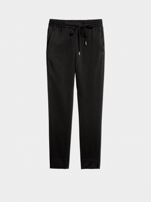 Брюки H&M модель 0465148_чорний Фото