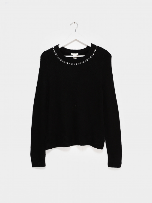 Свитры и кардиганы H&M модель 0697985_чорний Фото