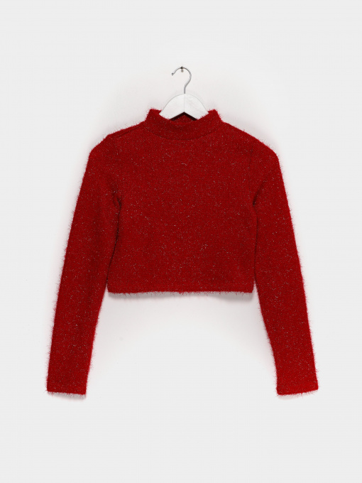 Свитры и кардиганы H&M модель 0701729_червоний Фото