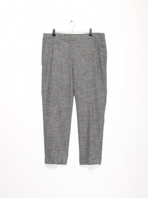 Брюки H&M модель 0708311_сірий з чорним Фото