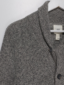 Свитры и кардиганы H&M модель 0777229_сірий комб. Фото