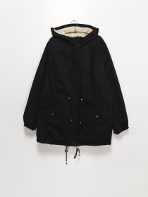 Куртки та дублянки H&M модель 0781688_чорний Фото