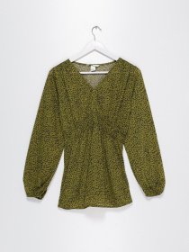 Сорочки H&M модель 0808819_зелений з чорним Фото