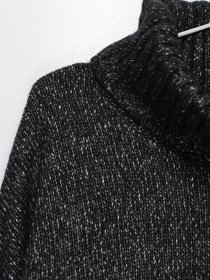 Свитры и кардиганы H&M модель 0820874_чорний комб. Фото