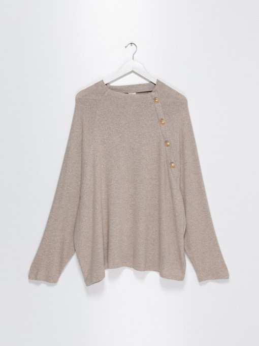 Свитры и кардиганы H&M модель 0828928_бежевий Фото