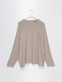 Свитры и кардиганы H&M модель 0828928_бежевий Фото