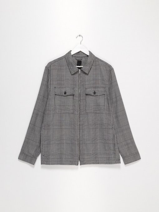 Рубашки H&M модель 0880881_сірий комб. Фото