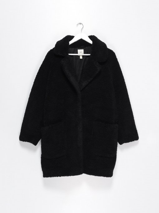 Куртки та дублянки H&M модель 0884465_чорний Фото