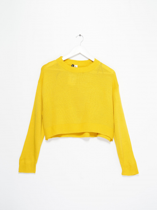 Свитры и кардиганы H&M модель 0902518_жовтий Фото