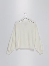 Свитры и кардиганы H&M модель 0905852_білий Фото