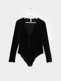Боді та корсети H&M модель 0908551_чорний комб. Фото