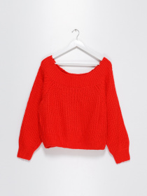Свитры и кардиганы H&M модель 0910004_червоний Фото