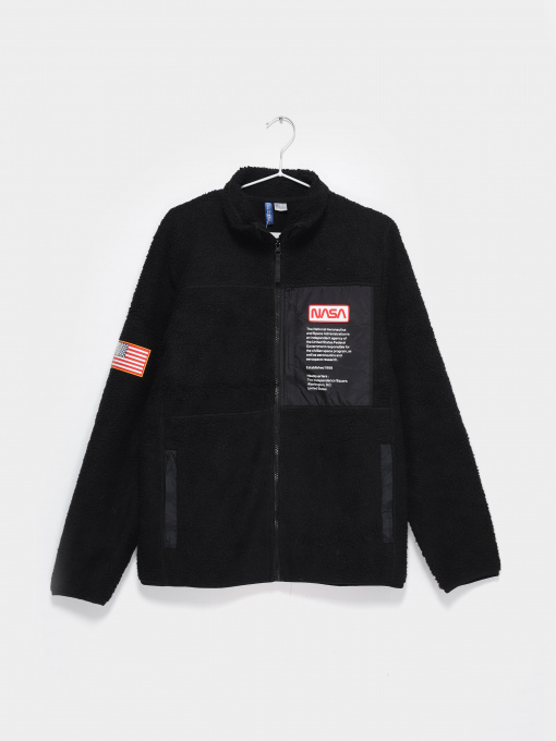Худи и свитшоты H&M модель 0913290_чорний комб. Фото