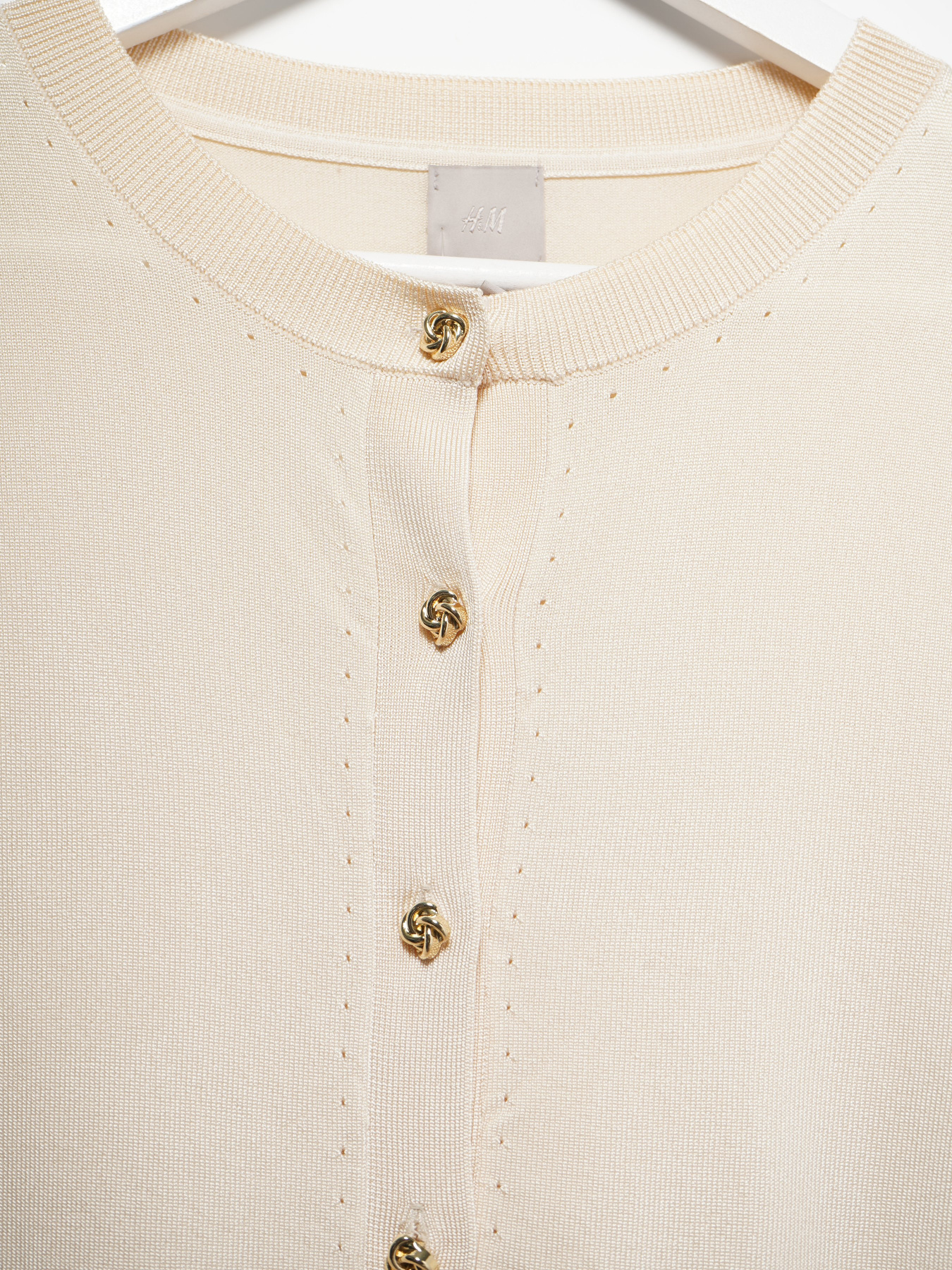 Свитры и кардиганы H&M модель 0920448_с.бежевий Фото