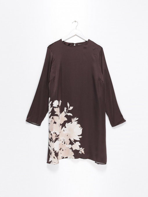 Платья H&M модель 0926736_т.коричневий комб. Фото